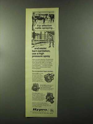 #ad 1973 Hypro Pumps Ad Series N7560 5300 and 5200 $19.99