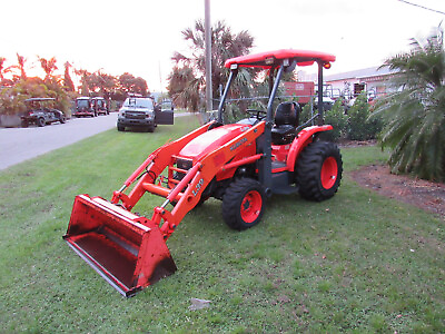 #ad Kubota L39 Tractor GST 4x4 39 hp 2441 hrs Loader 3 pt hitch Remote Fr Hydraulics $15750.00