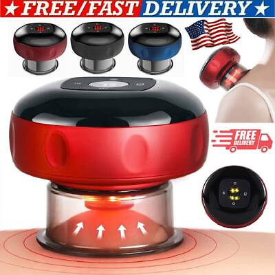 #ad New Electric Cupping Massager Therapy Machine Infrared Vacuum Cupping Cups 2024 $16.69