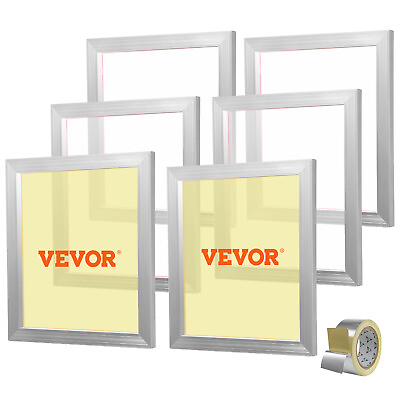 #ad #ad VEVOR 6 Pack 18quot;x20quot; Aluminum Frame Silk Screen Printing Screen with 160 Mesh $73.99