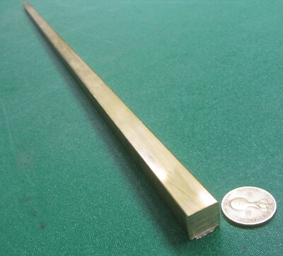 #ad 360 Brass Square Bar 5 8quot; Thick x 5 8quot; Wide x 36.0quot; Length $157.49
