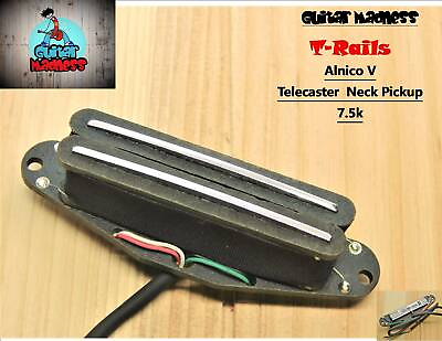#ad Artec Guitar Pickup Telecaster Neck Electric Tele Rails Alnico 5 4 wire $15.50