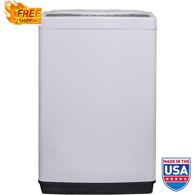#ad Top Load Washer Small Spaces W Stainless Steel Drum 4 Wash Cycles 1.6 Cu.Ft New $353.06
