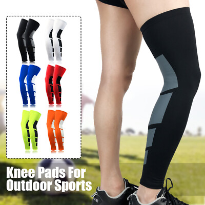 #ad Breathable Compression Leg Thigh Sleeves Knee Support Long High Stocking Outdoor $11.19
