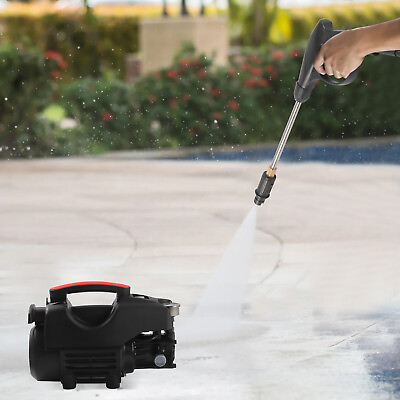 #ad #ad Electric High Pressure Washer Spray Car Gun Portable Cleaner Washing Tool 2800RP $64.12