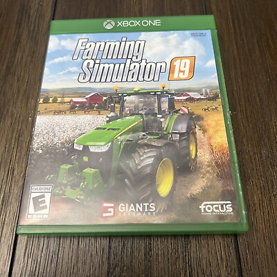 #ad Farming Simulator 19 Microsoft Xbox One Complete W Manual CIB $13.94