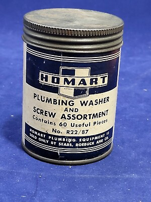 Homart Plumbing Washer amp; Screw Assortment No R22 87 Sears Roebuck #ad $10.95