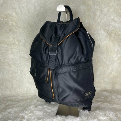 #ad Porter Yoshida Bag TANKER Backpack Nylon Black JAPAN used $171.00