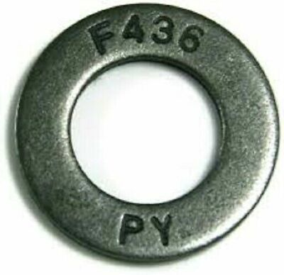#ad 1 2 ASTM F436 SAE Plain Flat Washers 100 Pieces $20.01