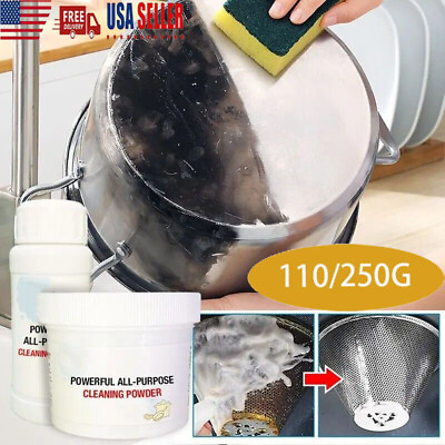 #ad 110 250g Powerful Kitchen Cleaning Powder All purpose Agent Dirt Cleaning Agent $7.69