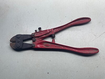 #ad H.K. PORTER No. 14 Easy Bolt Cutter Red 14quot; Heavy Duty Hand Tool Pliers Cutoff $16.00