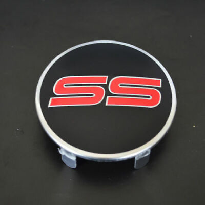 #ad SS BLACK AND RED EMBLEM BADGE LEFT DRIVERS SIDE STEERING WHEEL HORN COVER $17.63