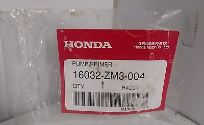 #ad HONDA Gas Engine PRIMER PUMP 16032 ZM3 004 New in package $2.99