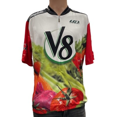 #ad Louis Garneau Campbell#x27;s V8 Cycling Jersey Size 3XL NWT SKU 1554 $20.00