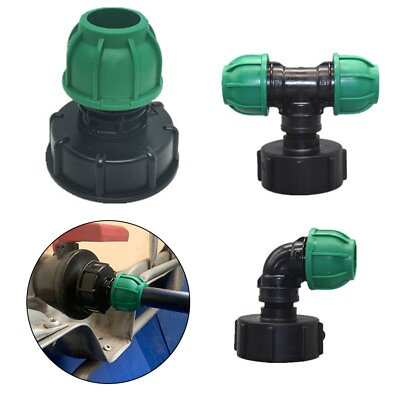 #ad IBC Tank to MDPE Outlet Kit Compatible with Various Hose Sizes and Styles $10.58