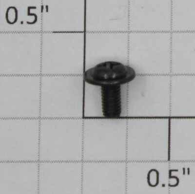 #ad MTH IA 0000269 M3 0.5x6mm Metric Black Washer Head Screws 4 $1.20