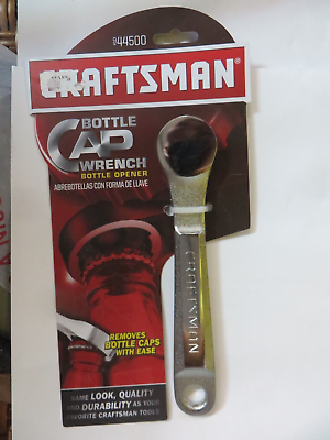 #ad Craftsman Bottle Cap Wrench Bottle Opener Durable All Metal Construction 944500 $35.88