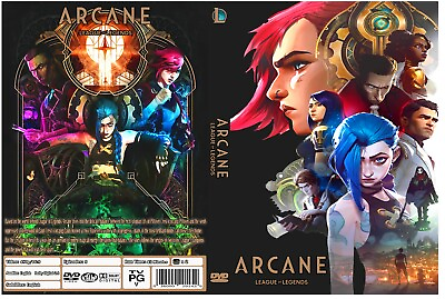 #ad Arcane League of Legends Anime Series Episodes 9 English Audio with English Subs $24.99