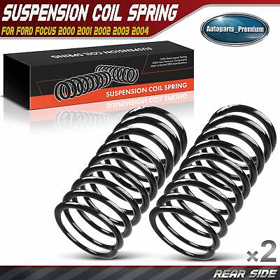 #ad 2x Rear Coil Spring for Ford Focus 2000 2001 2004 LX SE ZX3 ZX5 Constant Rate $37.99