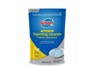 #ad Garbage Disposal Foaming Cleaner Odor Eliminator W Bleach Splash Guard 4 Count $5.80