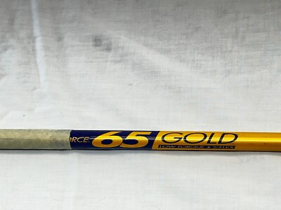 #ad ProForce 65 Gold Stiff Flex Graphite Golf Shaft Pull .335 Tip 41 5 8quot; Length $25.00