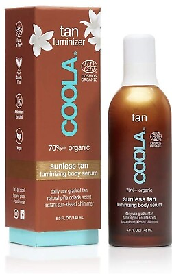#ad COOLA 70% Organic Sunless Tan Luminizing Body Serum 5.0 oz 148 ml $30.00