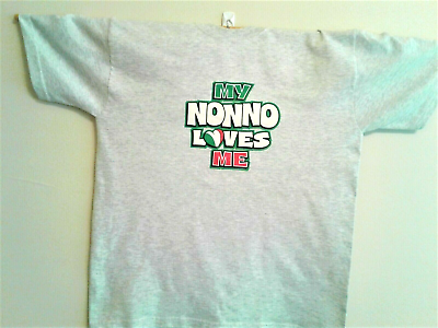 #ad Italian T shirt My Nonno Grandpa Loves Me  NWOT Children#x27;s Size Large $10.99