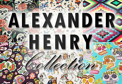 #ad 100% Cotton Quilt Prints Alexander Henry Fabric $14.90