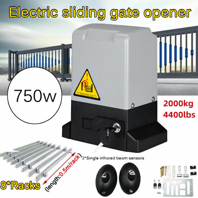 #ad 4400lbs Electric AT Sliding Gate Opener Motor Operator w Remote Control US $269.00