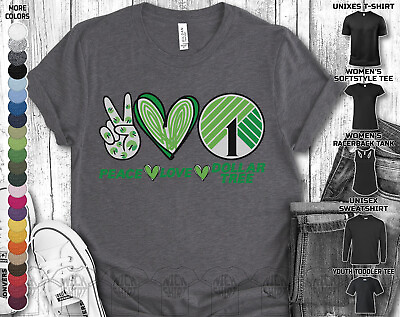 #ad Peace Love Heart Dollar Tree Funny Humorous Motivation Inspiration Unisex Tshirt $28.91