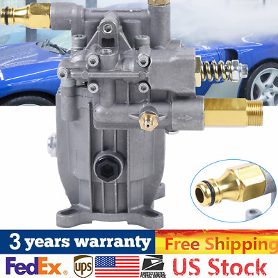 #ad 2700 PSI Premium Cold Water Pressure Washer Pump Fit 3 4quot; 2.5 GPM $51.30