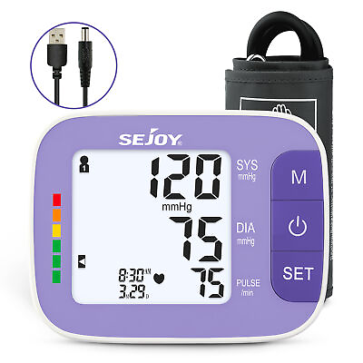 #ad #ad SEJOY Automatic Blood Pressure Monitor Upper Arm Monitor Backlight $25.83