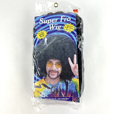 #ad #ad Vintage Easter Unlimited Fun World Halloween World Super Fro Wig New In Package $17.95