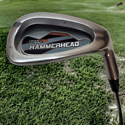 #ad Tiger Shark Hammerhead Undercut Cavity Stainless Pitching wedge 37quot; RH Orig Grip $22.39