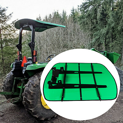 #ad Tuff Top Tractor Rops Canopy Green Plastic 48quot; X 52quot; Fit Tractor Mowers $211.36