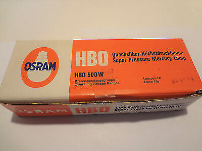 #ad Osram HBO 500 Watt Microscope Lamp Mercury Mercury Super Pressure 500 Watt $15.99