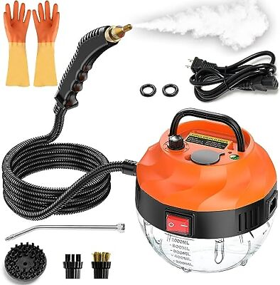 #ad Steam Cleaner 2500W High Pressure Steamer for CleaningHandheld Steam Cleaner $117.45
