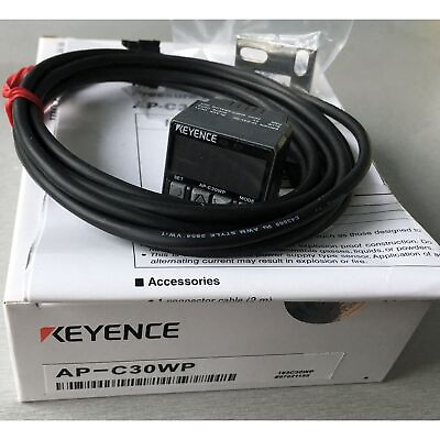 #ad 1PC Keyence AP C30WP APC30WP Pressure Sensor New In Box Expedited Shipping $195.80