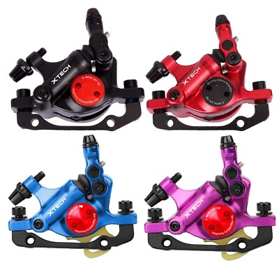 #ad XTECH MTB Line Pulling Oil Pressure Calipers Hydraulic Disc Brake HB100 Front Re $28.00