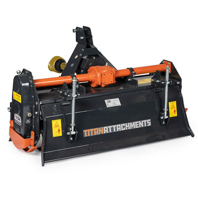 Titan Attachments 3 Point 48in PTO Driven Rotary Tiller Category 1 Tractors #ad $2599.99
