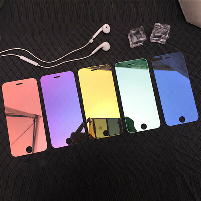 #ad For iPhone 11 12 13 14 15 Pro Max Mirror Tempered Glass Film Screen Protector $8.88