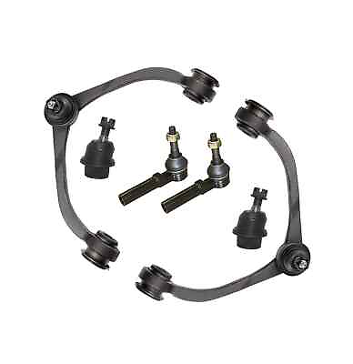 #ad 6Pc Upper Control Arm Lower Ball joints Outer tie Rod Ends for Dakota Raider $67.44