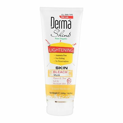 #ad Derma Shine Lightening Skin Bleach Mask BEST SKIN BLEACH for Face amp; Neck $21.99