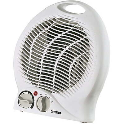 #ad Optimus Portable Fan Heater with Thermostat White H 1322 $28.64