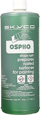 #ad Ospho 605 Metal Treatment Stops Rust 32 Fluid Ounce One Quart $26.99