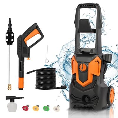 #ad 4000PSI Electric Pressure Washer 1.8GPM 1650W High Power Washer Machine with... $163.47