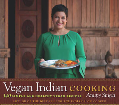#ad Vegan Indian Cooking: 140 Simple and Healthy Vegan Recipes VERY GOOD $5.13