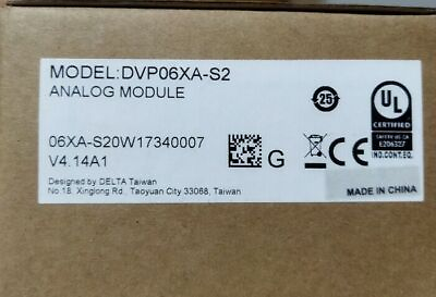 #ad Delta DVP06XA S2 PLC Module New One Expedited Shipping DVP06XAS2 $235.85