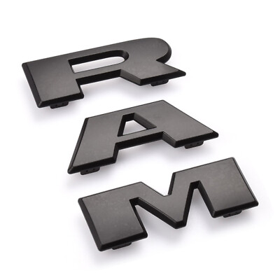 2019 2023 Matte Black RAM Front Grille Emblem Badge for RAM1500 DT OEM68311411AA #ad #ad $24.99