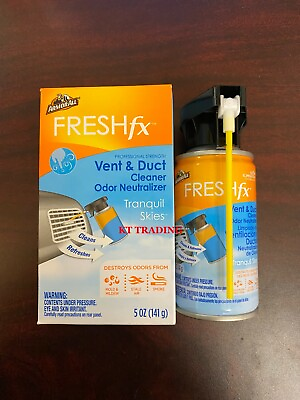 #ad Armor All FRESHfx CAR HVAC VENT amp; DUCT CLEANER ODOR NEUTRALIZER Tranquil Skies $15.95